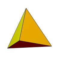 Модель тетраэдра (VRML)