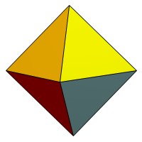 Модель октаэдра (VRML)